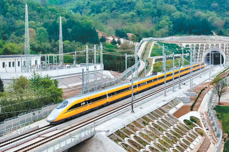 西十高铁启动时速385公里提速试验