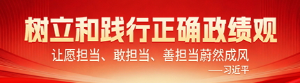 树立和践行正确政绩观
