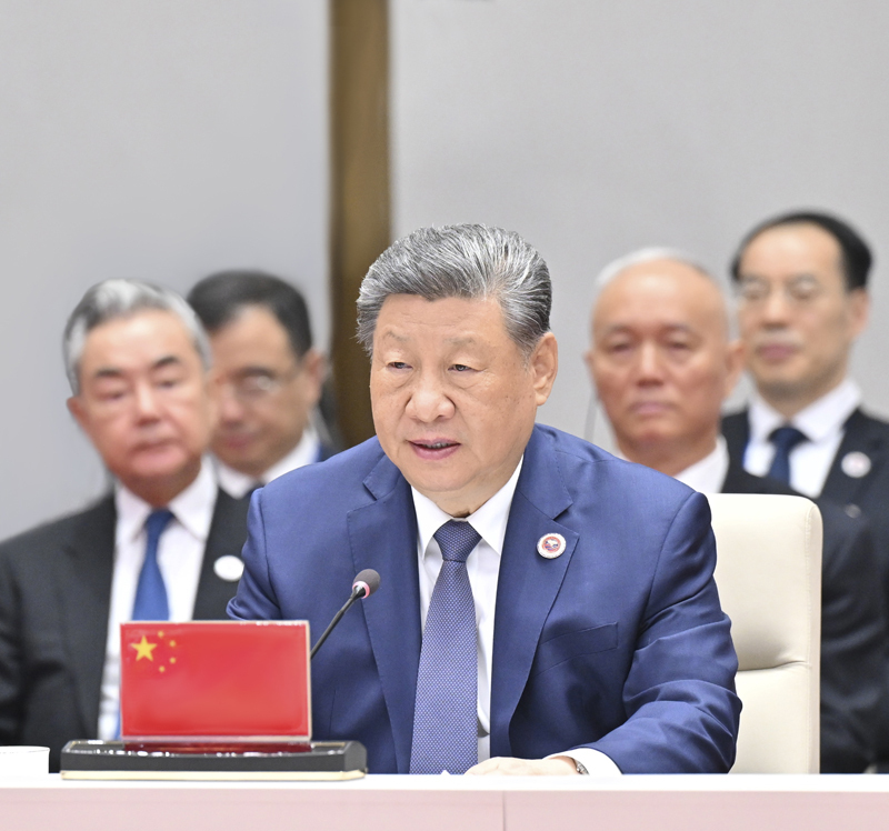 习近平出席上海合作组织成员国元首理事会第二十六次会议并发表重要讲话